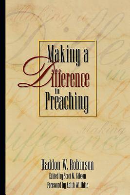 Picture of Making a Difference in Preaching