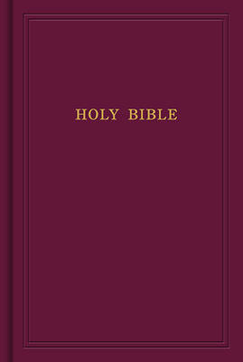 Picture of KJV Pew Bible, Garnet Hardcover
