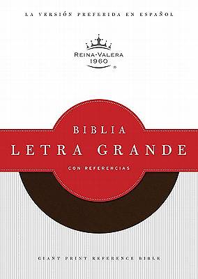 Picture of Rvr 1960 Biblia Letra Grande Con Referencias (Dark Brown Simulated Leather)