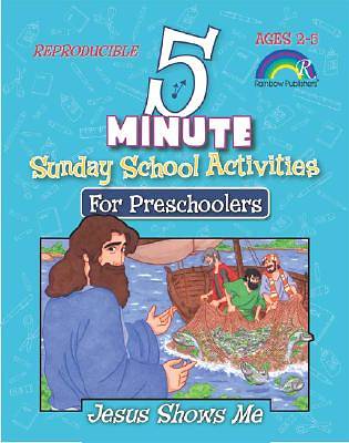 Picture of Five-Minute Sunday School Activities for Preschoolers
