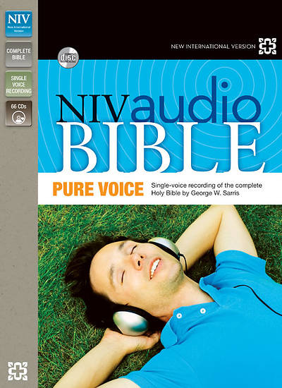 Picture of New International Version Audio Bible, Pure Voice Narrated by George W. Sarris