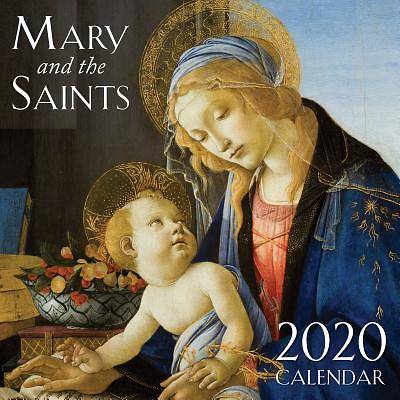Picture of 2020 Mary & the Saints Catholic Wall Calendar