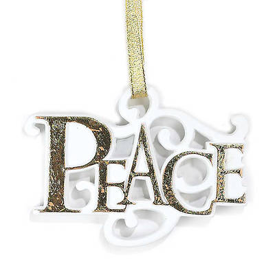 Picture of Resin Peace Ornament