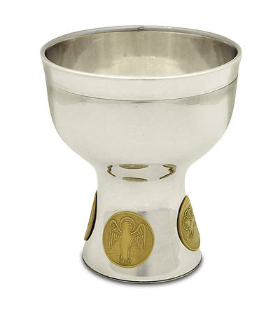 Picture of Artistic Four Evangelists Silverplate Chalice
