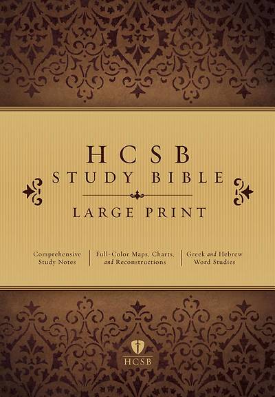 Picture of HCSB Large Print Study Bible
