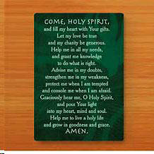 Picture of Prayer Card Come Holy Spirit Inspirational Package of 25