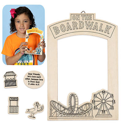 Picture of VBS 2027 On the Boardwalk Wooden Picture Frame (Pkg of 12)