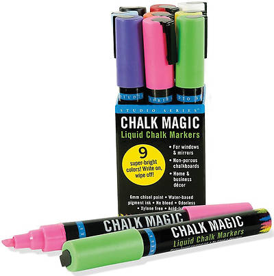 Picture of Chalk Magic Liquid Chalk Marker Set (Set of 9 Markers)
