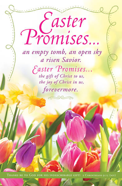 Picture of Easter Promise Regular Size Bulletin