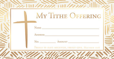 Picture of My Tithe Offering Envelope
