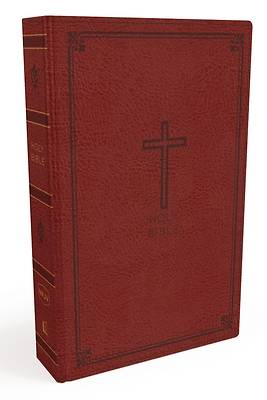 Picture of NKJV, Thinline Bible, Standard Print, Imitation Leather, Red, Red Letter Edition