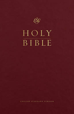 Picture of ESV Premium Pew and Worship Bible (Burgundy)