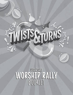 Picture of Vacation Bible School VBS 2023 Twists & Turns Worship Rally Booklet PK25