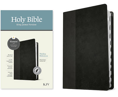 Picture of KJV Thinline Reference Bible, Filament Enabled Edition (Red Letter, Leatherlike, Black/Onyx, Indexed)