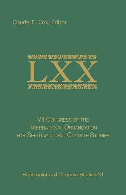 Picture of VII Congress of the International Organization for Septuagint and Cognate Studies