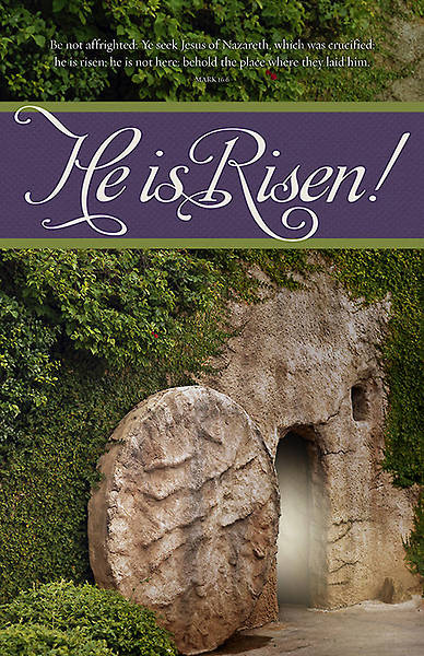Picture of For He is Risen Easter Bulletin
