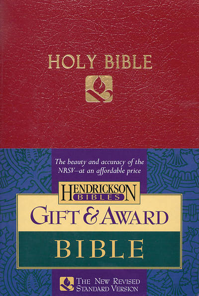 Picture of Gift & Award Bible-NRSV Burgundy (Case of 24)