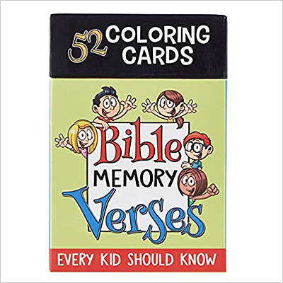 Picture of 52 Coloring Cards for Kids