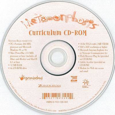Picture of Metamorphosis Individual Curriculum CD-ROM