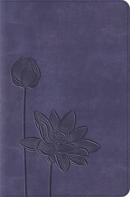 Picture of ESV Compact Bible (Trutone, Lavender, Bloom Design)