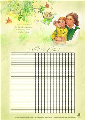 Picture of Wonderfully Made Attendance Chart