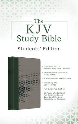 Picture of The KJV Study Bible--Students' Edition [Cypress & Smoke]