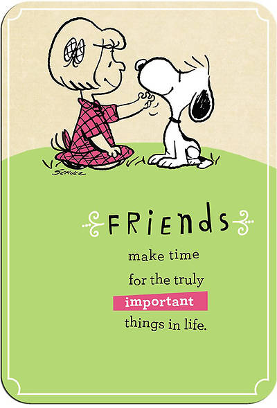 Picture of Peanuts Friendship - Friends Make Time - 6 Premium Cards