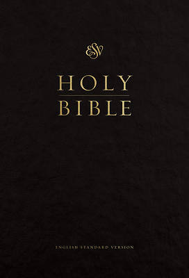 Picture of ESV Pew and Worship Bible, Large Print (Black)
