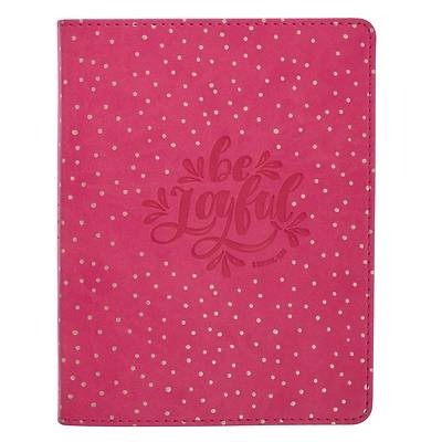 Picture of Journal Handy Dotted Pink Be Joyful