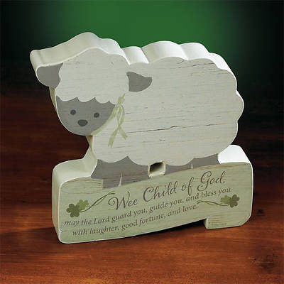 Picture of Wee Child of God Shaped Sitter Plaque