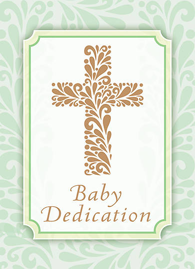 Picture of Certificate Baby Dedication (Package of 6) Psalm 139:14