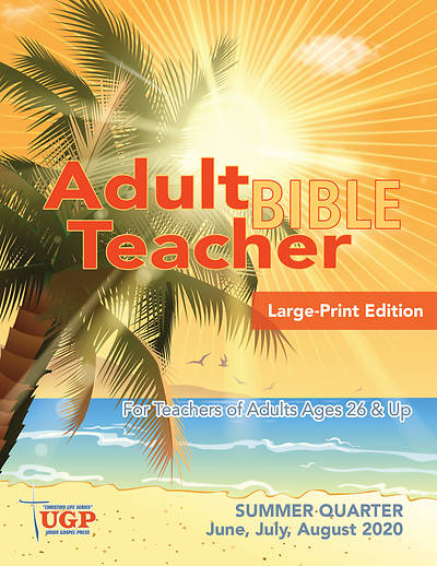 Picture of Union Gospel Adult  Bible Teacher Large Print Summer 2020
