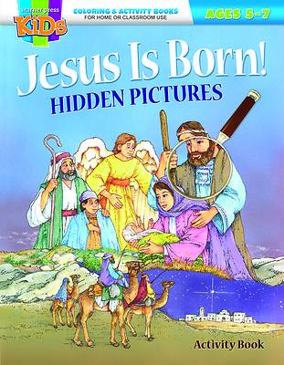 Picture of Coloring Activity Books - Christmas-5-7 - Jesus Is Born! Hidden Pictures