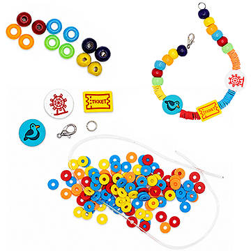 Picture of VBS 2027 On the Boardwalk Friendship Bracelet Kit (Pkg of 12)