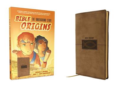 Picture of Bible Origins (New Testament + Graphic Novel Origin Stories), Deluxe Edition, Leathersoft, Tan