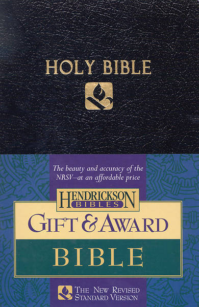 Picture of Gift & Award Bible-NRSV Black (Case of 24)