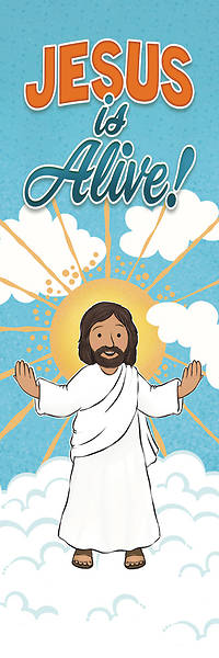 Picture of Jesus Is Alive Kids Bookmark