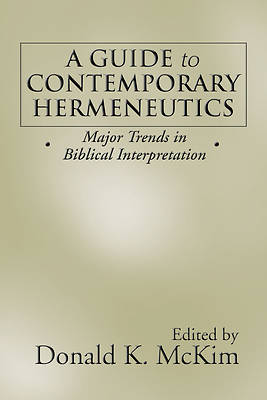 Picture of A Guide to Contemporary Hermeneutics