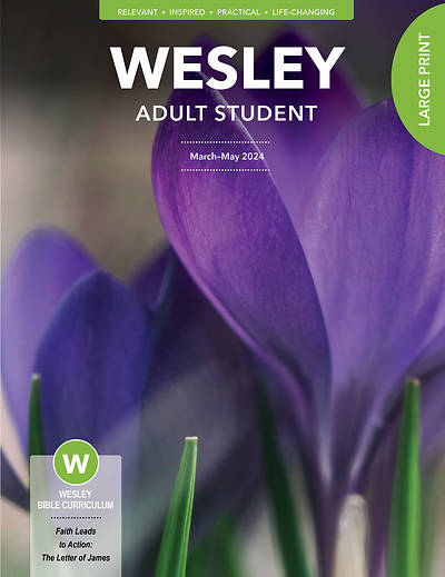 Picture of Wesley Adult Student Large Print Spring 2024