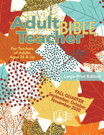 Picture of Union Gospel Adult Bible Teacher Large Print Fall 2020