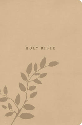 CSB Large Print Compact Reference Bible, Value Edition, Easy-To-Read Optimal Type, Camel Leathertouch