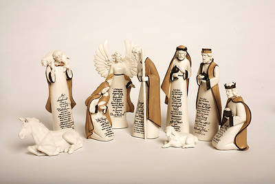 Picture of Scripture Nativity Set - A Child is Born