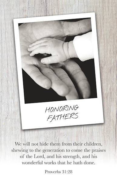 Picture of Father's Day Bulletin (pkg 100)