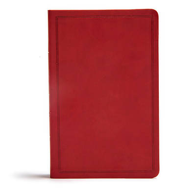 Picture of CSB Deluxe Gift Bible, Burgundy Leathertouch