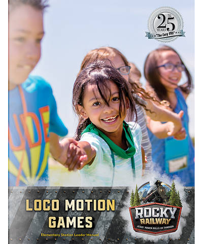 Picture of Vacation Bible School VBS 2021 Rocky Railway Loco Motion Games Leader Manual