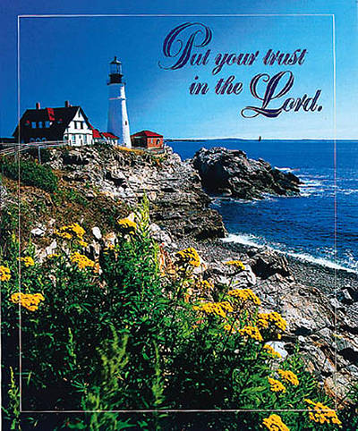 Picture of Trust in the Lord Summer Lighthouse Bulletin, Large Size (Package of 50)