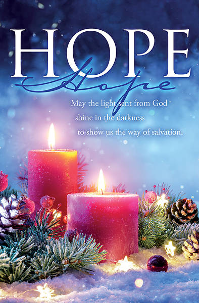 Picture of Advent Hope Week 1 Bulletin Regular