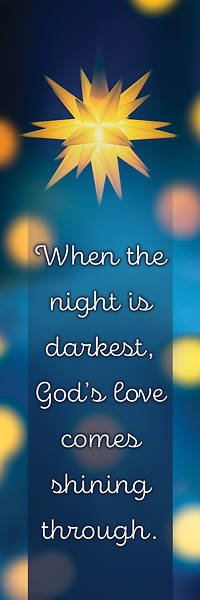 Picture of When the Night is Darkest Bookmark Adult