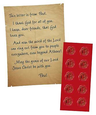 Picture of Vacation Bible School (VBS19) Athens Letters From Paul with Stickers Pkg 10 letters & 10 stickers