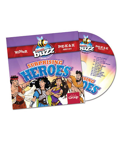 Picture of Buzz PreK-K Surprising Heroes CD Winter 2019-2020